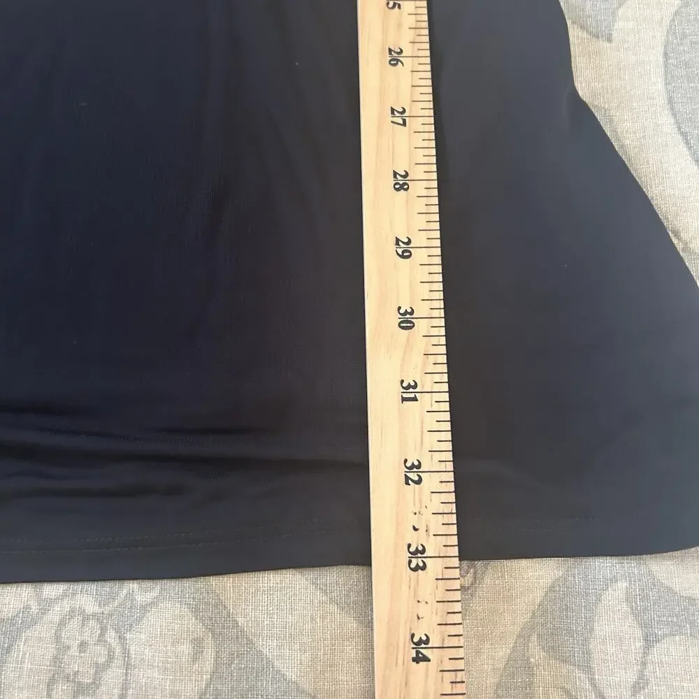 STAUD Falcon Mini Dress Black Size S Sheer Panels L/S Party Going Out Goth Sexy - Picture 13 of 14